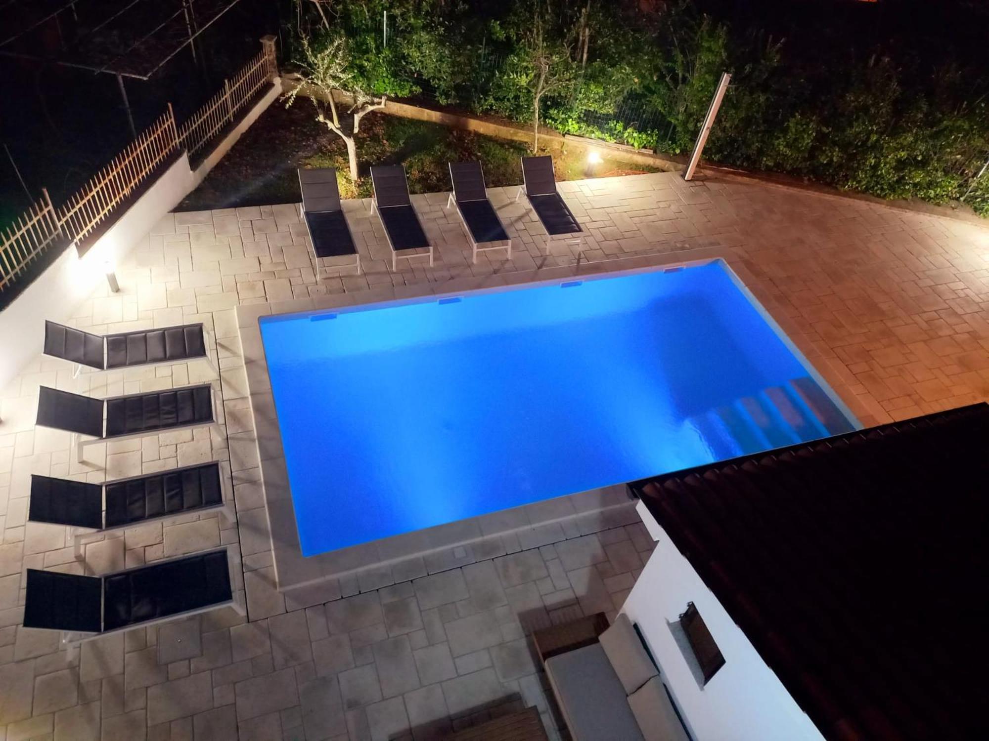 Big Swimming Pool Apartment Monvidal Pula Dış mekan fotoğraf
